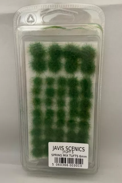 Javis Scenics Spring Mix Tufts 6mm JTUFT5 Railway Diorama Wargaming