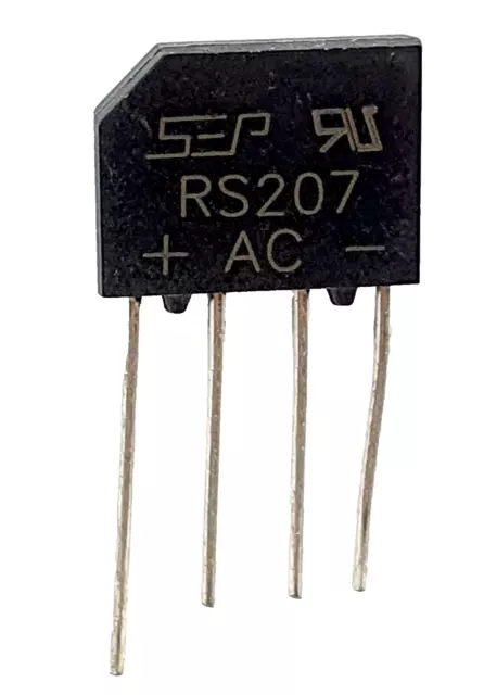 RS207 Bridge Rectifier, 700V 2A SEP brand - ref:a400