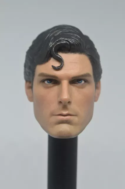 Escultura personalizada a escala 1/6 de DC Superman Clark Kent para cuerpo de Hot Toys