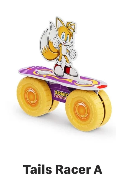 SONIC THE HEDGEHOG McDonald's sorpresine happy meal nuovi gadget Tails ...