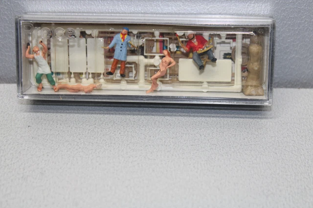PREISER 10106 FIGURAS Pintor, Bildauer, Akt-Modelle Escala H0 Emb.orig ...