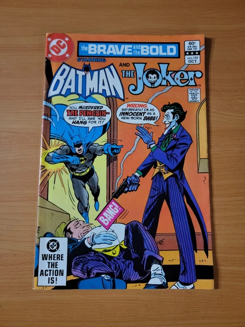 Brave And the Bold #191 Direct Market Edition ~ VF NEAR MINT NM ~ 1982 DC Comics