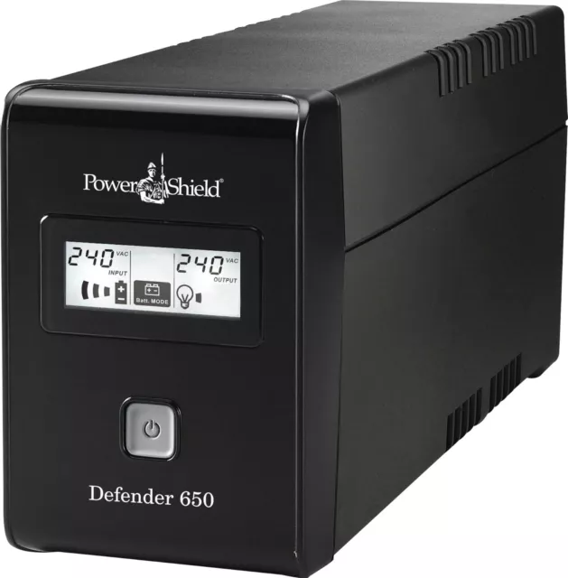 Uninterruptible Power Supply POWERSHIELD PSD650 UPS 650VA Defender D0881