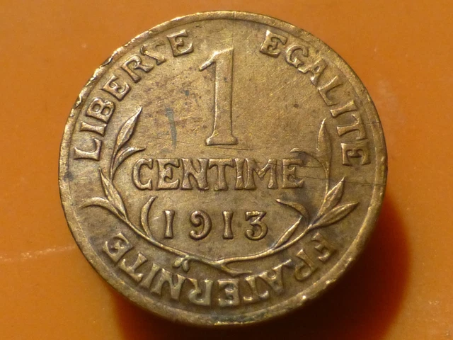 RARE MONNAIE 1 CENTIME DUPRÉ 1849 A - AVEC ACCENT SUR E DE RÉPUBLIQUE