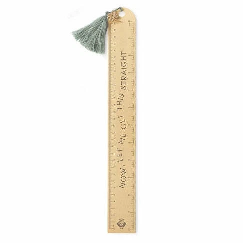 Metal Ruler 30 Cm Mint Let Me Get This Straight Gentlemen's Hardware Dr12-1001Eu
