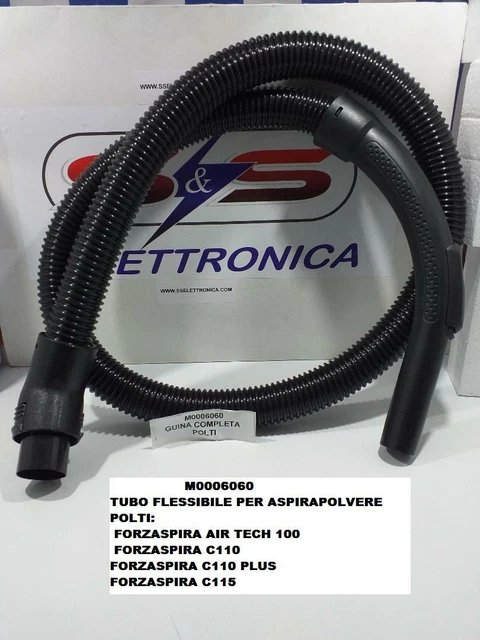 Polti Tubo Prolunga Telescopico Rigido Per Aspirapolvere Forzaspira C110, AS519, AS529 - Foto 11