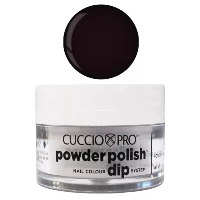 Cuccio Pro Powder Polish - Nail Colour Dip System - Midnight Purple 14g