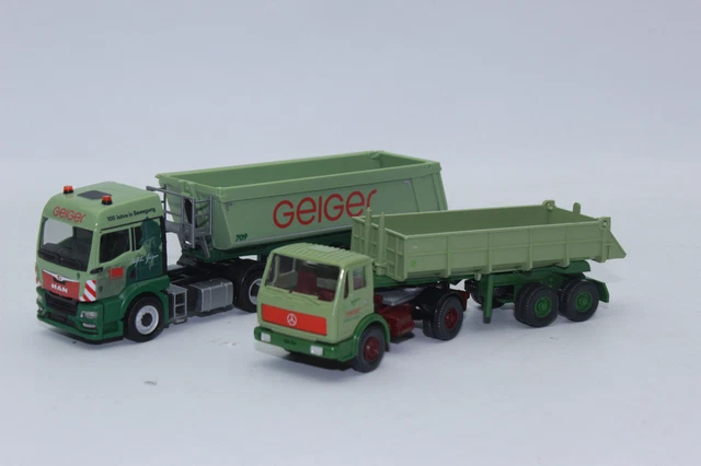 HERPA 316194 MAN TGS NN 4x4 Allrounder-Sattelzug 1:87 H0 NEU in OVP EUR