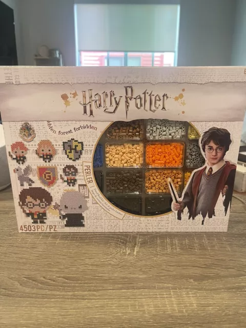 Perler Beads Set of 6 Harry Potter Coasters 