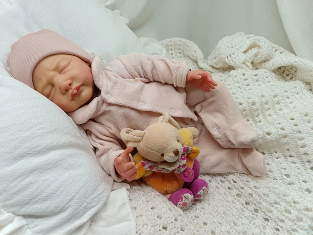 CUSTOM ORDER Reborn Toddler Doll Baby Child Size Girl Perla by Jannie De Lange 35 Tall Layaway Available