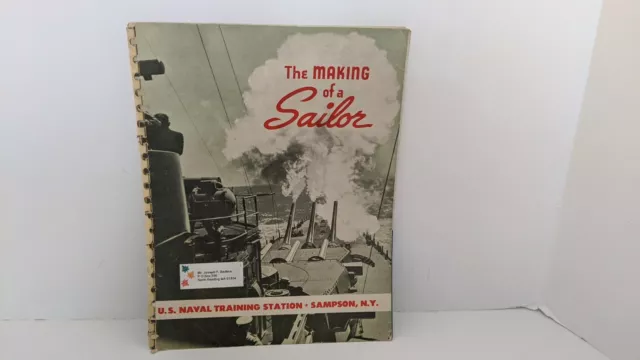 The Making of a Sailor U.S. Naval Training Station - Annotated by Soldier