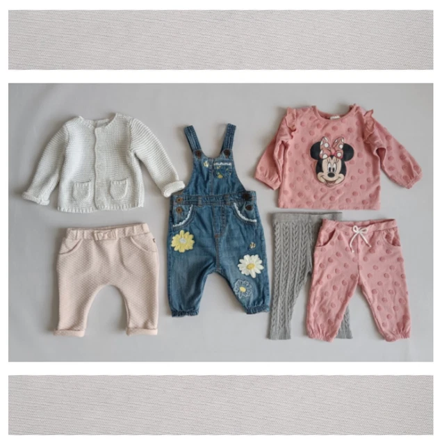 Baby Girls Outfit Bundle 3-6 Months incl. Minnie Mouse John Lewis Ted Baker Next