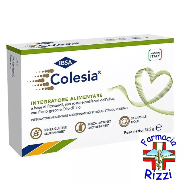 Colesia Integratore Ibsa 30 Capsule Molli Scad. 05/2024