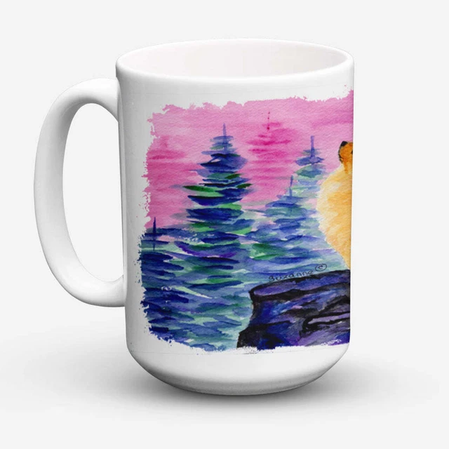 Pomeranian Coffee Mug 15 oz SS8606CM15-S