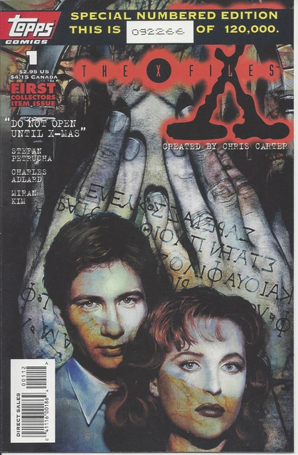X-Files #1 (Topps Comics '95) -special numbered edition -created by Chris Carter