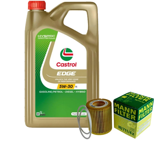 MANN-FILTER INSPECCIÓN SET Mannol 5L Diesel Tdi 5W-30 Para Opel Vectra