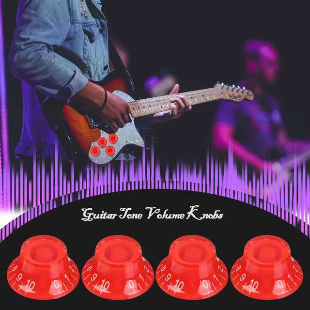 électrique Chapeau Forme Bouton Boutons de volume de tonalité For Les Paul LP