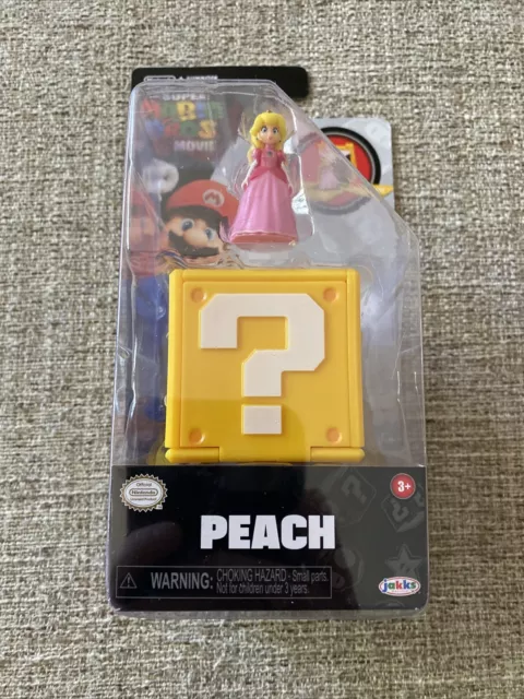 SUPER MARIO BROS Movie Princess Peach Mini Figure Playset - Jakks ...