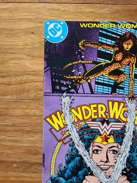 WONDER WOMAN V2 #9 DC Comic 1987 Canadian Price Variant Cheetah Key $19 ...