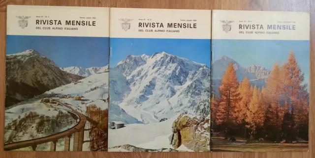 Rivista mensile del Club Alpino Italiano. A: 87 – 1966. N. 3 6 9.