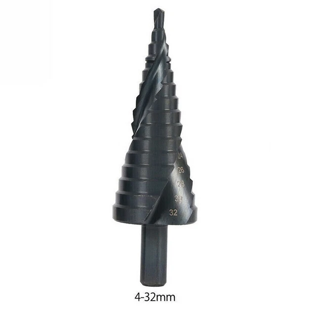 HSS Step Drill Bit Large Cone Titanium Bit Metal Hole Cutter 4-12/20/32 Durable 2