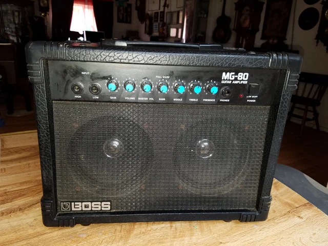 Roland Boss MG-80 MG80 Vintage 80 Watt Guitar Amplifier Amp Roland Boss MG-80 MG80 Vintage 80 Watt Guitar Amplifier Amp