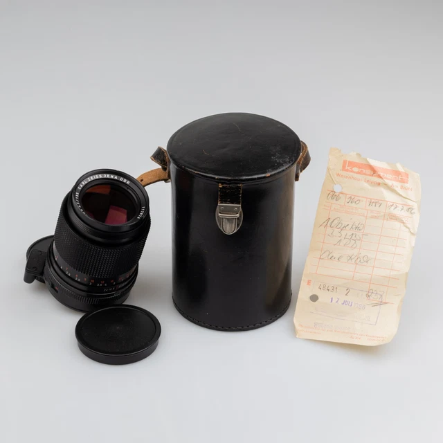 Objectif Carl Zeiss MC Sonnar 135mm F/3.5 - Monture B Praktica Pentacon - Rare, état Proche Neuf