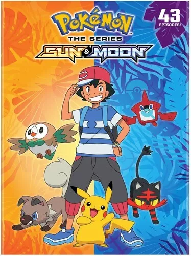 POKEMON SUN AND Moon: Complete Collection (DVD) 6 Discs, Brand New ...