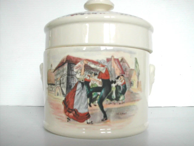 * Terrine Pot A Pate Ou Foie Gras En Sarreguemines Obernai Alsace