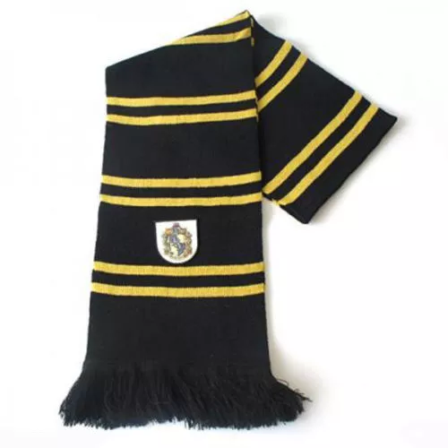 Harry Potter Hufflepuff Thicken Scarf Soft Warm Costume Cosplay US SELLER