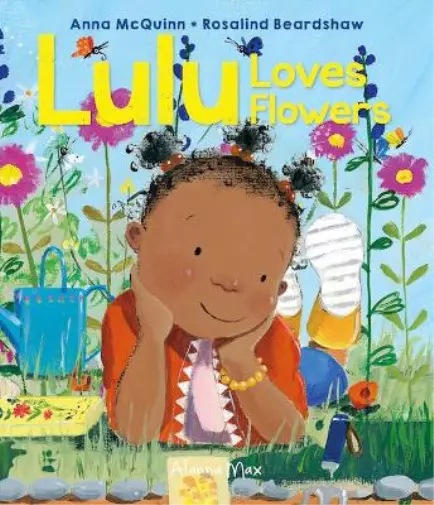 Anna McQuinn Lulu Loves Flowers (Relié) Booky Girl Lulu