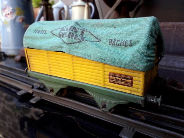 Hornby O/0 1/48 Wagon Tombereau Baché Tentes Saint Freres, Transport