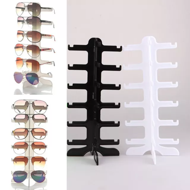 Sunglasses Display Stand Home Glasses Storage Holder Space Saving Shelf_wf