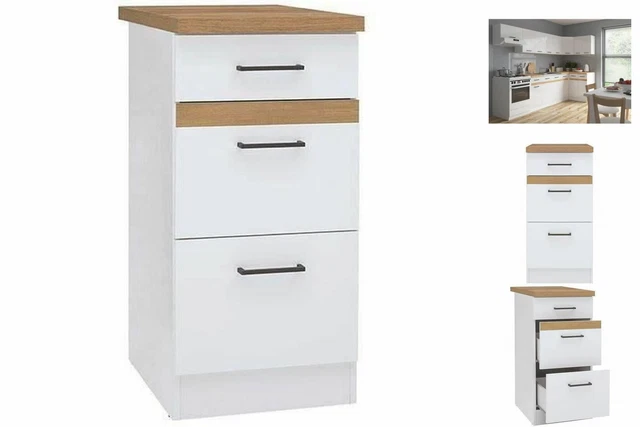 Mobili ausiliari Junona 40 cm bianco