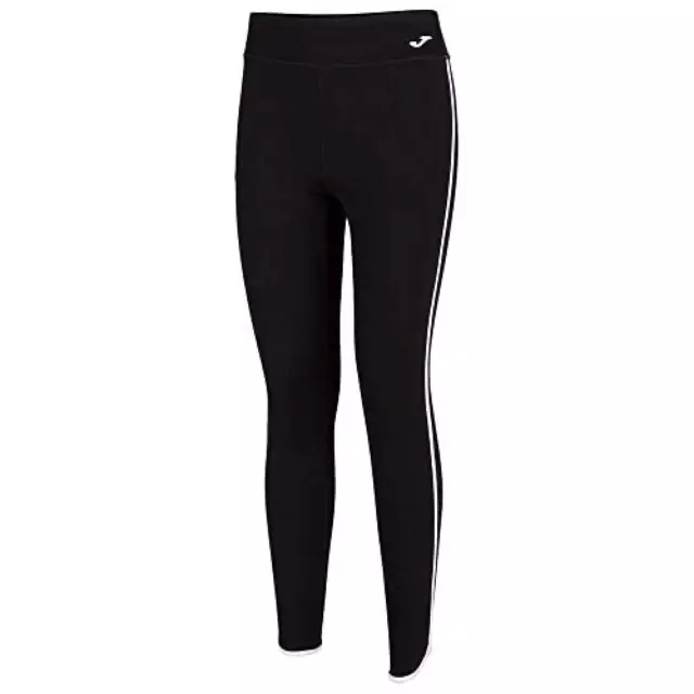 (TG. S) Joma Combi Leggings Lunghi, Nero Bianco, S Donna - NUOVO