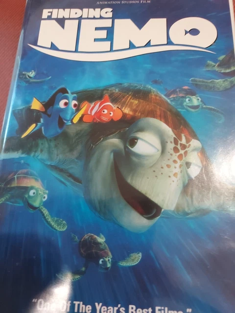FINDING NEMO VHS by Walt Disney Pictures and Pixar Animation Studios ...