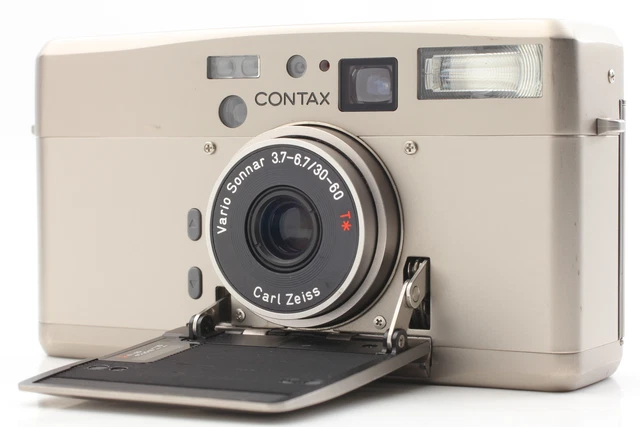 LCD Works【 Near MINT 】 Contax TVS III Point & Shoot 35mm Film Camera From JAPAN