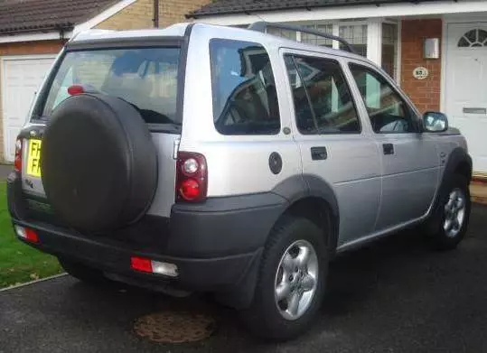 Freelander spare wheel cover deals