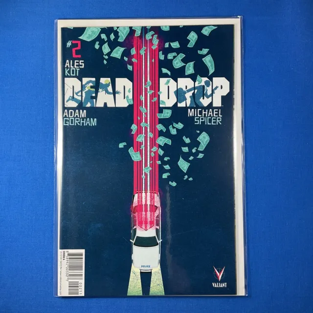 Dead Drop #2 Cover A First Printing Valiant Entertainment 2015 Comic Book