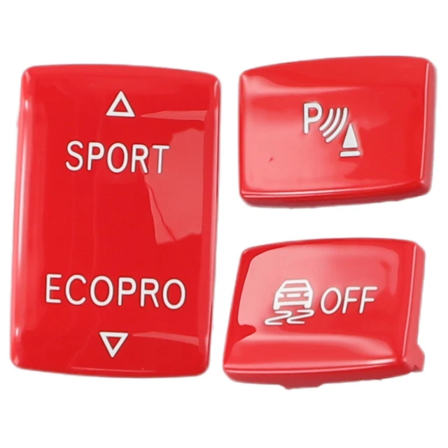 Paire de boutons de changement de vitesse rouge Etap Clic Bar-End avec