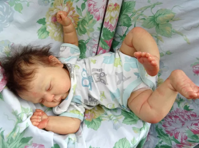 CURRENTLY MAKING reborn baby boy Peter 21" Peach Brace JosyNN PHOTOS WHEN READY