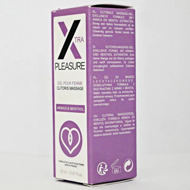 Gel per clitoride per lubrificanti femminili Crema per l'eccitazione Donna Gel X
