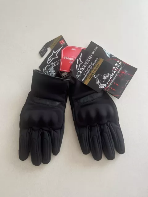 Alpinestars Guanti moto Gore Windstopper Nero taglia L