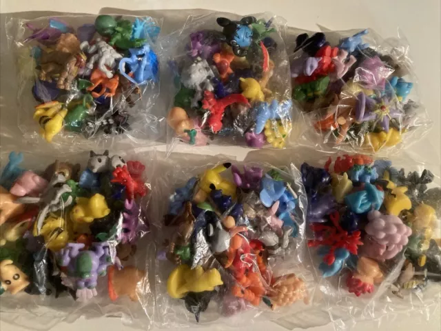 Lot of 144 Pokemon Action Figures Birthday Gift Present Cake Topper