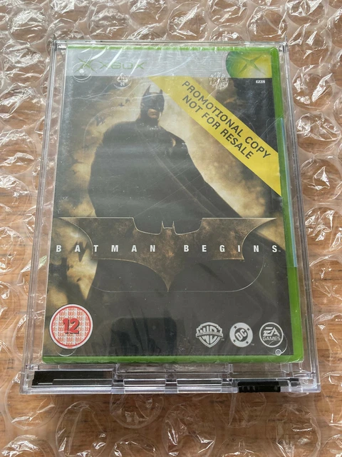 Brand New Sealed Batman Begins Promo Release With Security Case Original Xbox