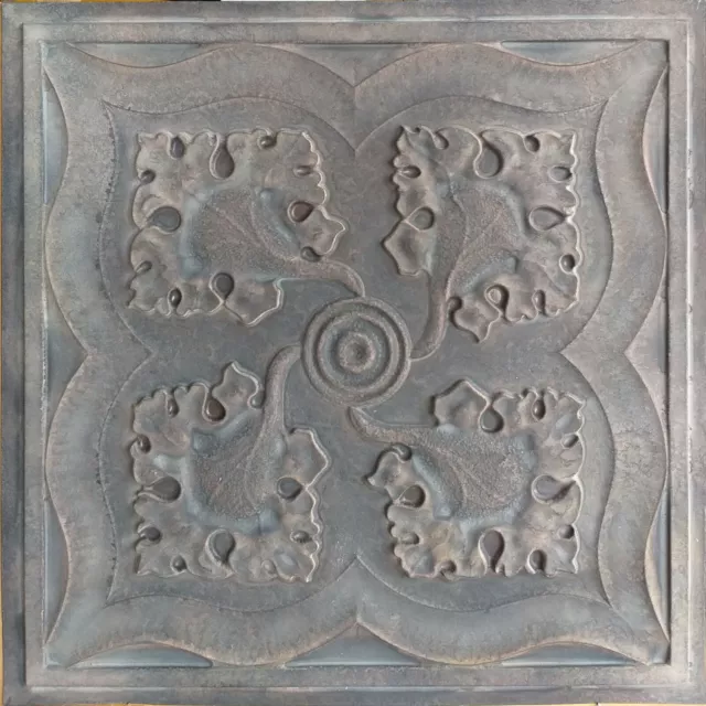 Ceiling tiles Faux tin driftwood decor Bar saloon wall panels PL64 10pcs/lot