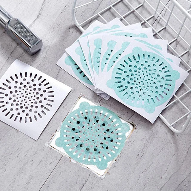 10X filtros de drenaje de piso desechables colador de fregadero 10 cm baño UsefuL Catcher A1U9
