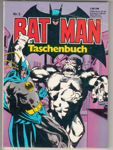 Batman Taschenbuch Nr. 5 (2) guter Zustand ohne Sammelecke EHAPA