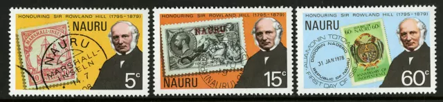 Nauru   1979   Scott # 195-197    Mint Never Hinged Set