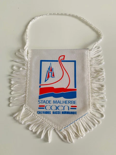 Fanion Vintage Stade Malherbe De Caen – Années 90/2000 – Collection Football